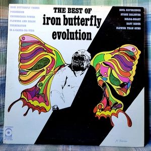 Iron Butterfly-The Best of Evolution Vintage Lp